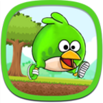 angry running bird android application logo